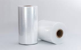 Bobina plástica transparente lisa 60cm para embalagem e proteção de produtos