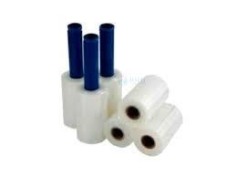 Filme stretch baby 100mm x 108m manual Vertex para fixação e embalagem de produtos