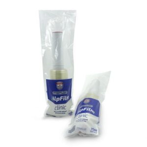 Filme PVC esticável Alpfilm Clinic 120mm x 70m com manopla para uso clínico e estético